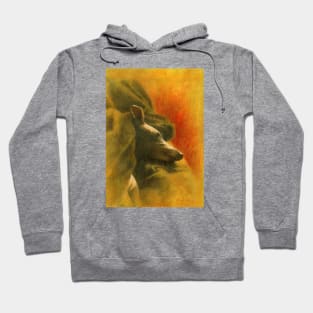 Slumbering Whippet Hoodie